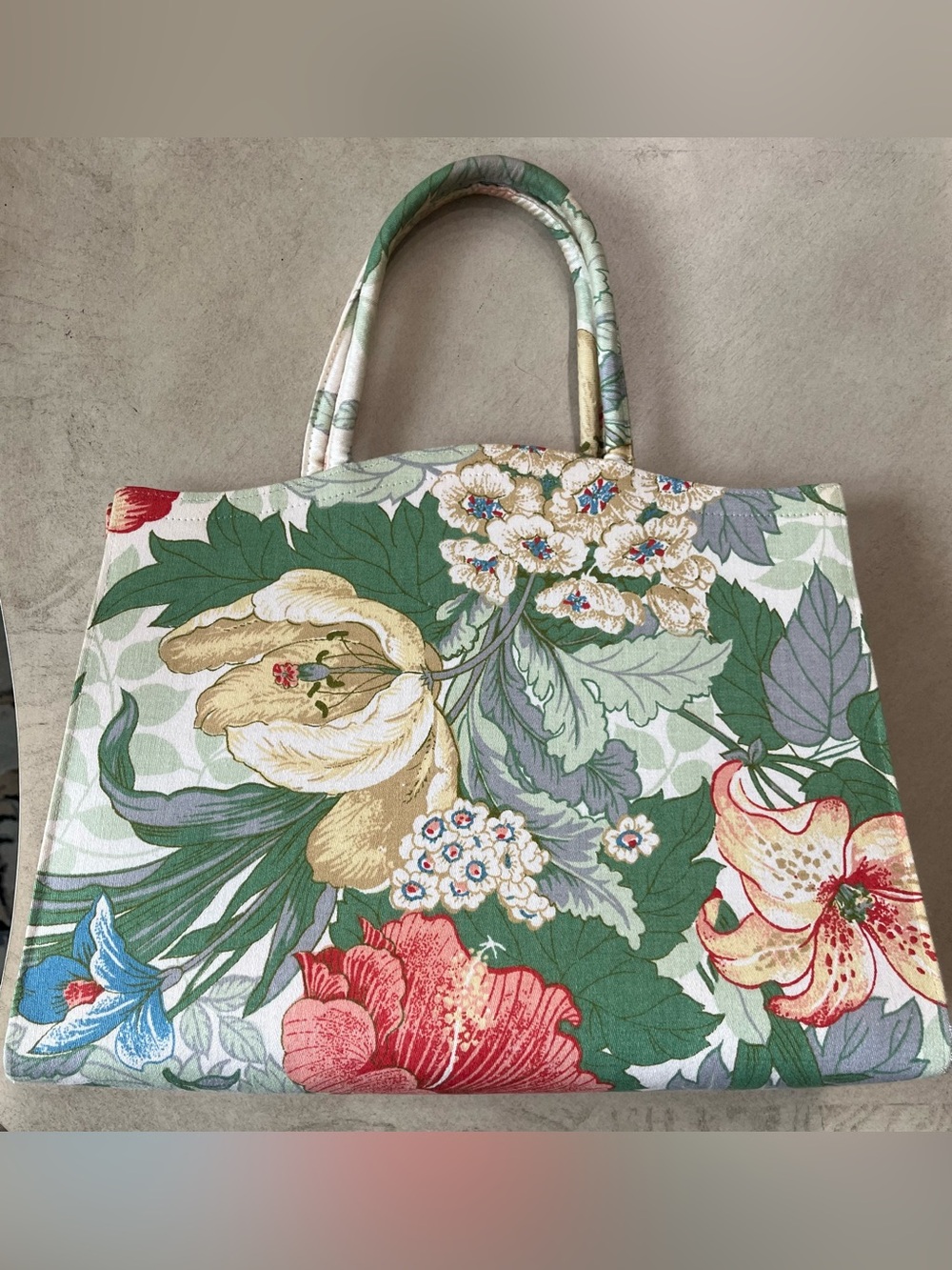 Vintage Margaret Smith Gardiner Maine Floral Chintz Handbag Cottagecore Dream!